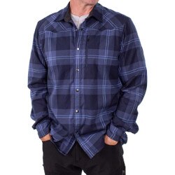 Club Ride Griffin Flannel Men's in Indigo Blue